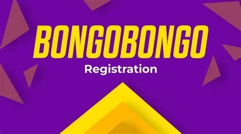 bongobongo registration|Bongobongo Registration of a new account at Bongobongo.